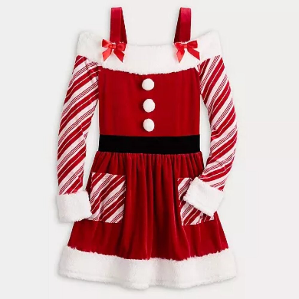 Women's Born Famous Off-the-Shoulder Velvet Holiday Dress, Red, Size: L